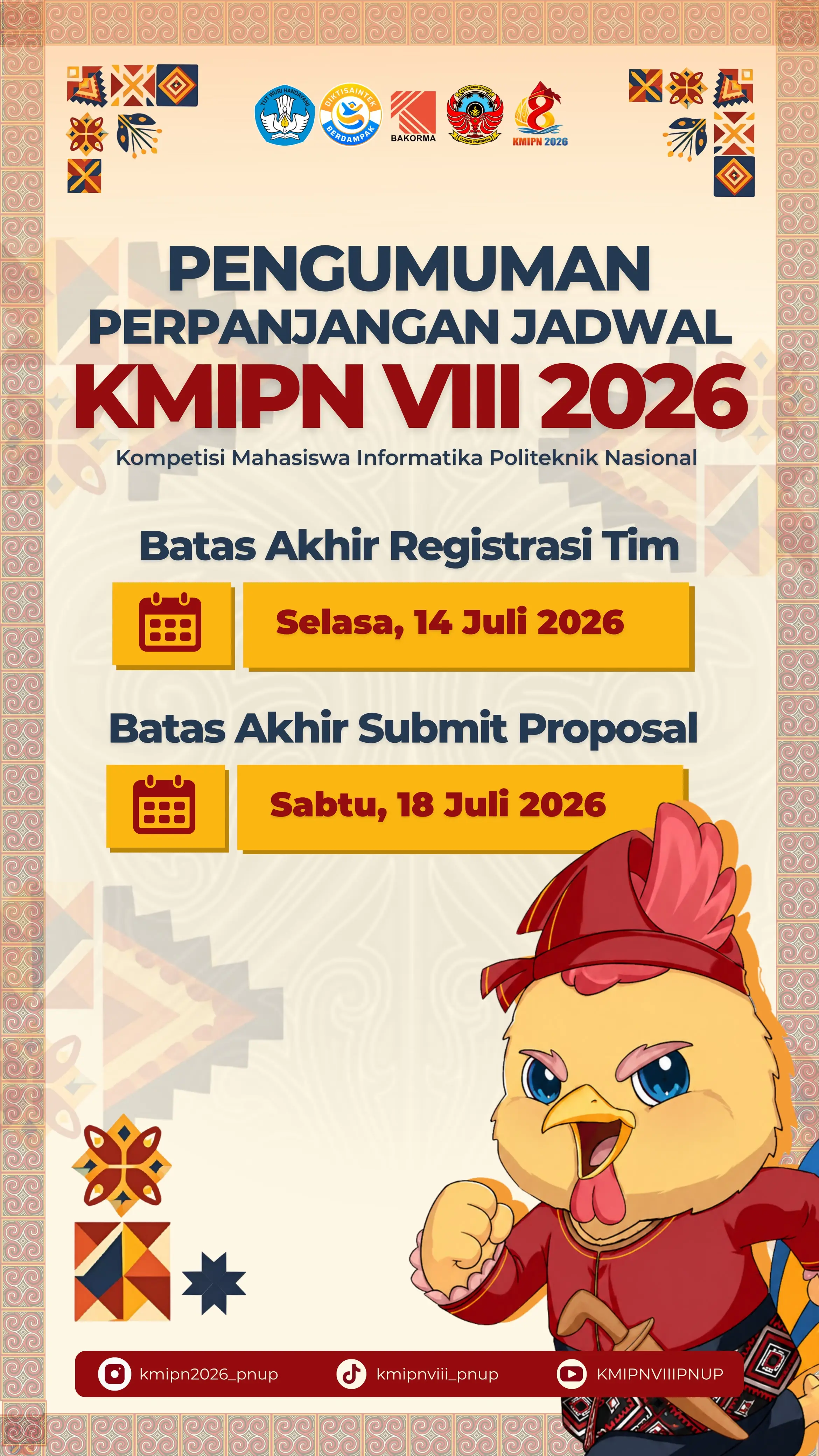 Pamflet Perpanjangan Pendaftaran